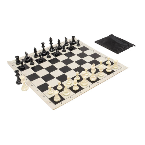 Basic Club Chess Set Combo - Black
