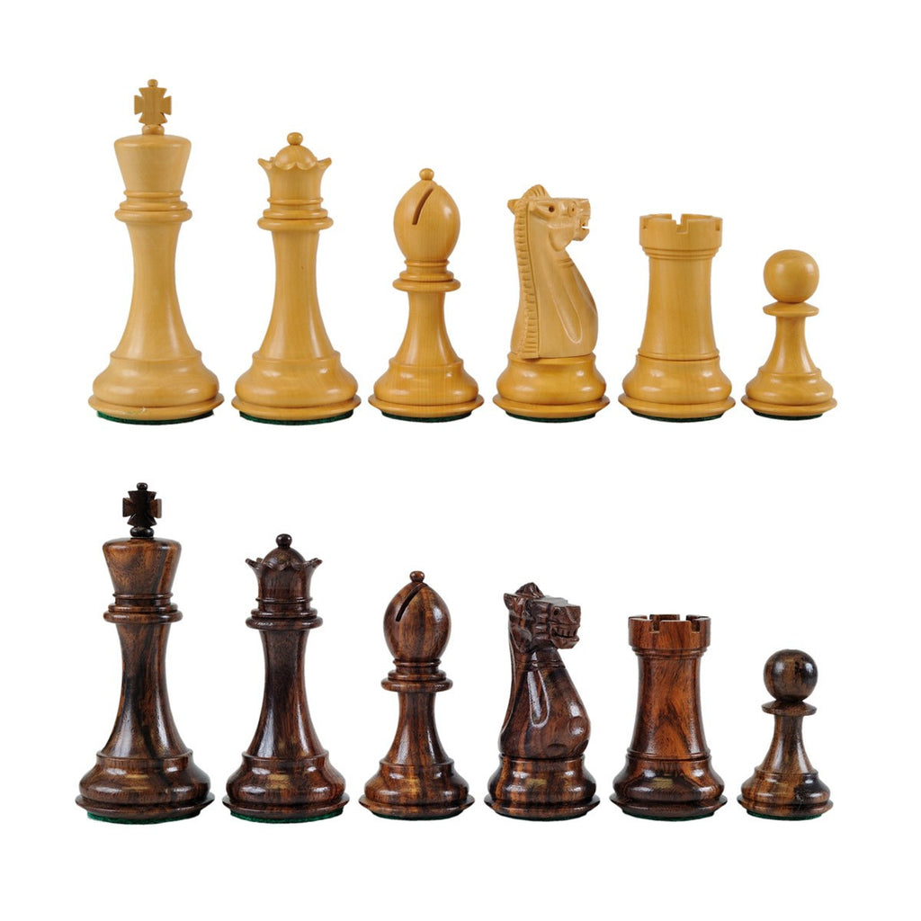 St. Petersburg Chess Pieces - Rosewood