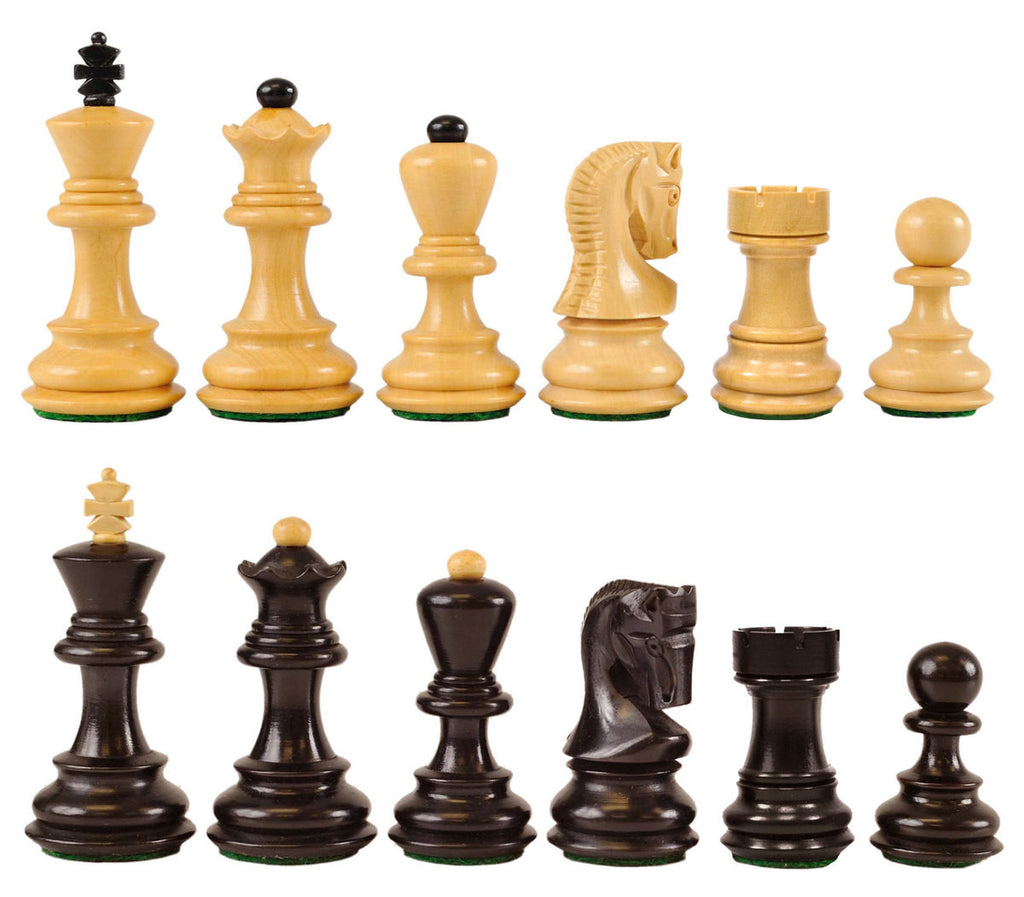 Zagreb Wood Pieces 2.5" King - Ebonized