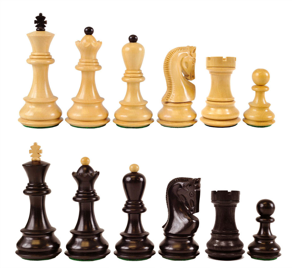 Zagreb Wood Pieces 3" King - Ebonized