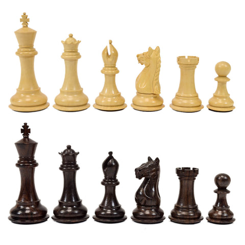 Supreme Wood Chess Pieces 3.5" King - Rosewood