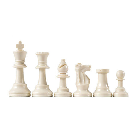 Heavy Tournament Pieces Half Set - Ivory