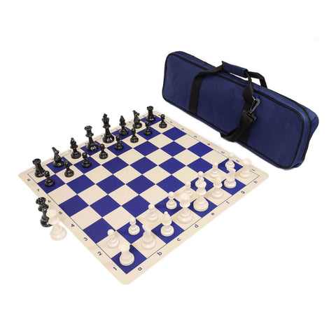 Silicone Tournament Chess Combo - Navy