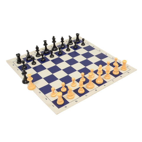 Quality Board and Pieces Set - Navy