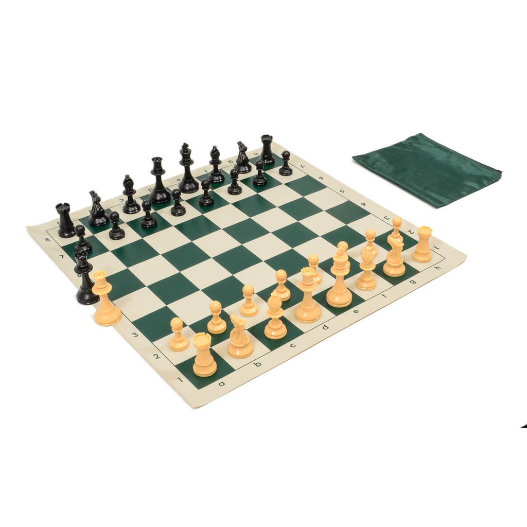 Quality Club Chess Set Combo - Green