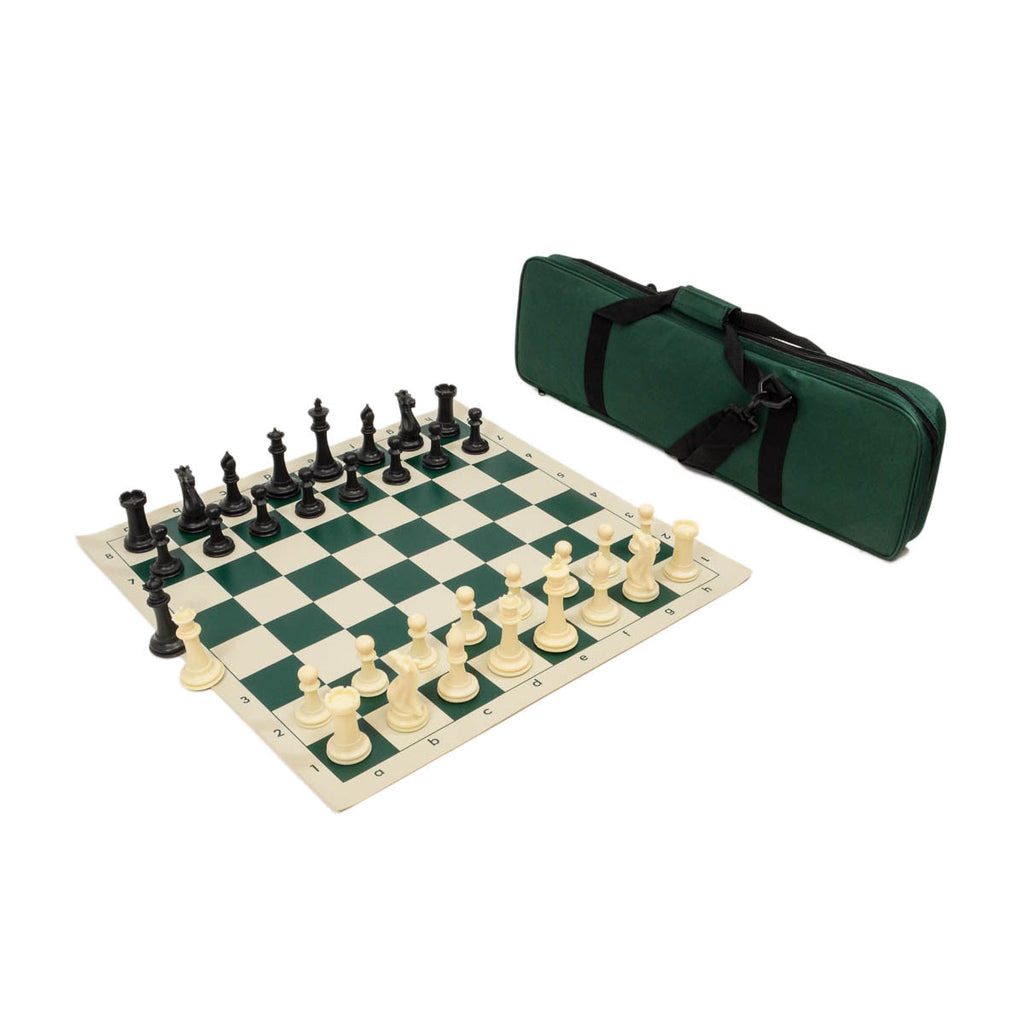 Big Knight Tournament Chess Set Combo - Green