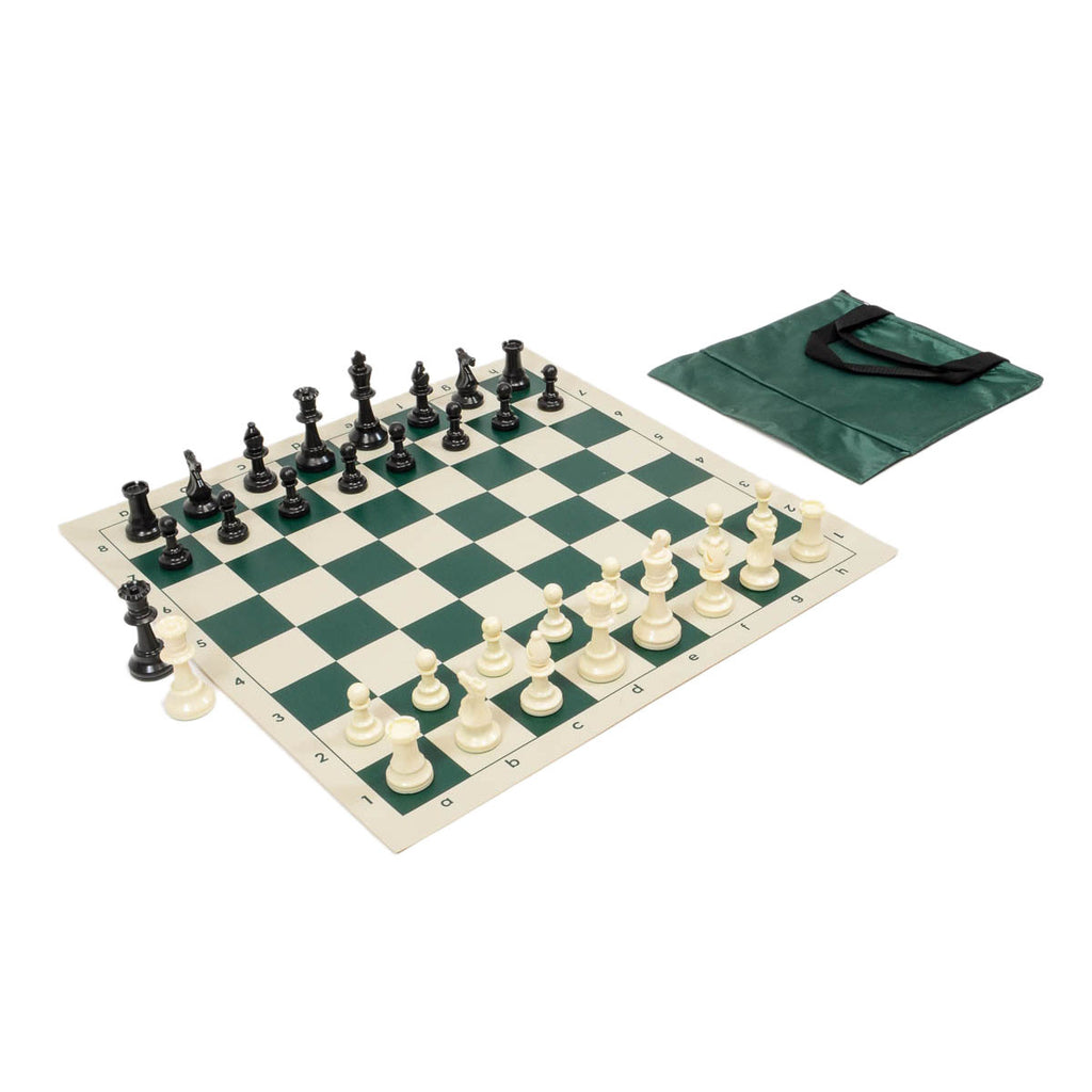Basic Starter Chess Set Combo - Green