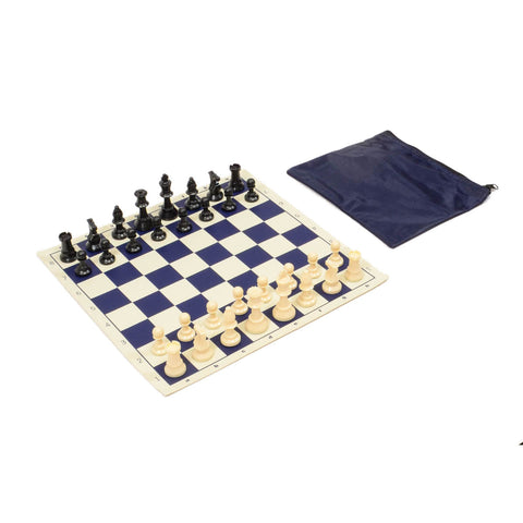 Analysis Chess Set Combo - Navy