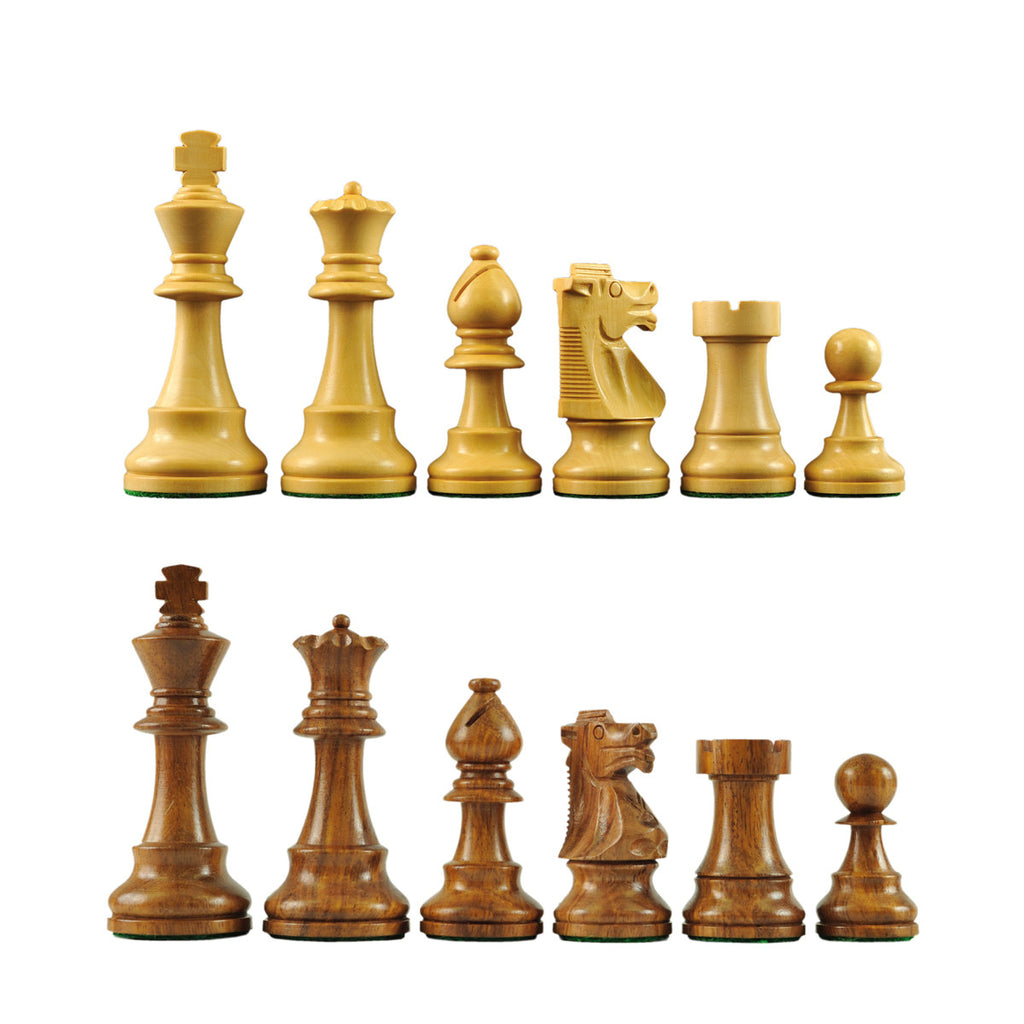Quality Wood Chess Pieces - Sheesham