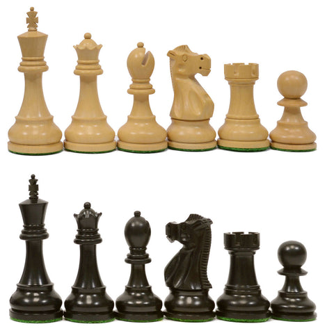 Reykjavik Chess Pieces - Ebonized