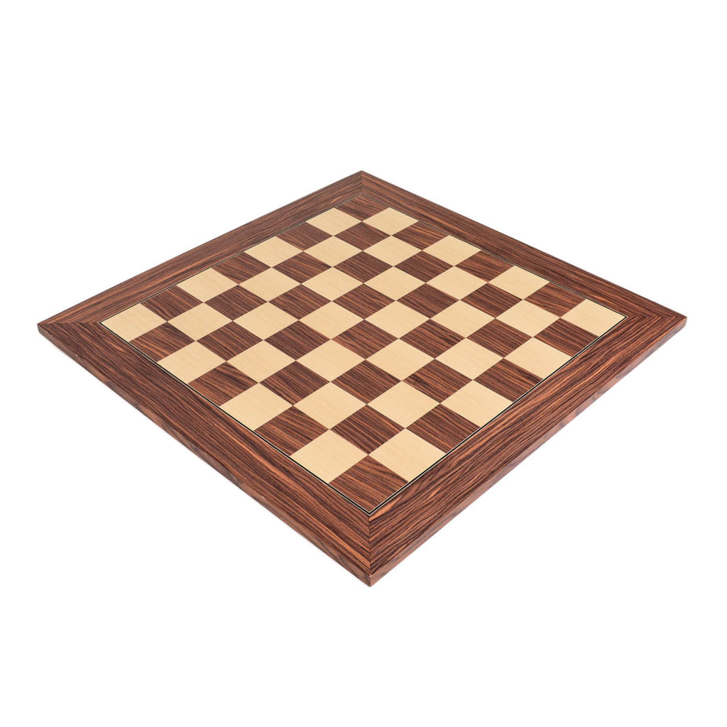 Deluxe Rosewood Wood Chess Board with 2.125" Squares