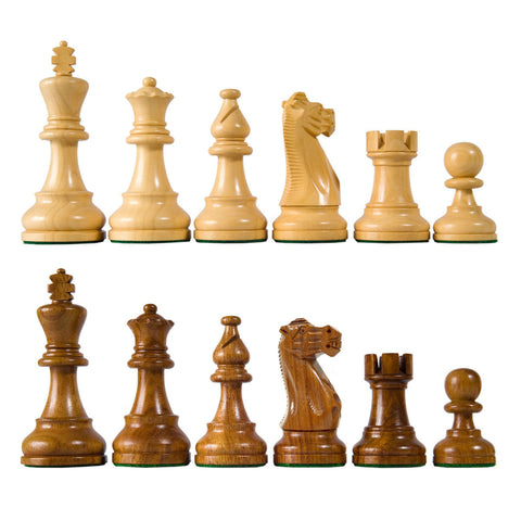 American Staunton Chess Pieces - Sheesham