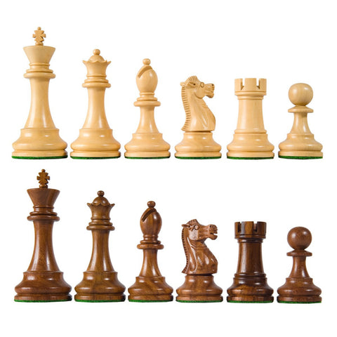 British Chess Pieces - Sheesham