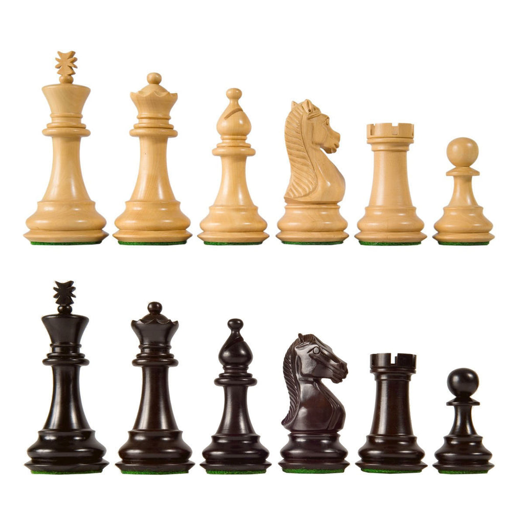 Majestic Staunton Chess Pieces - Ebonized