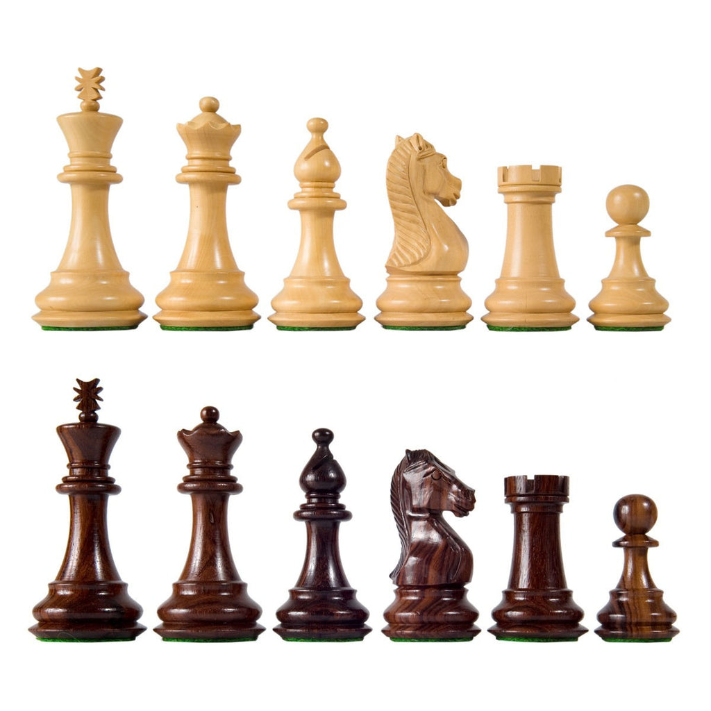 Majestic Staunton Chess Pieces - Rosewood
