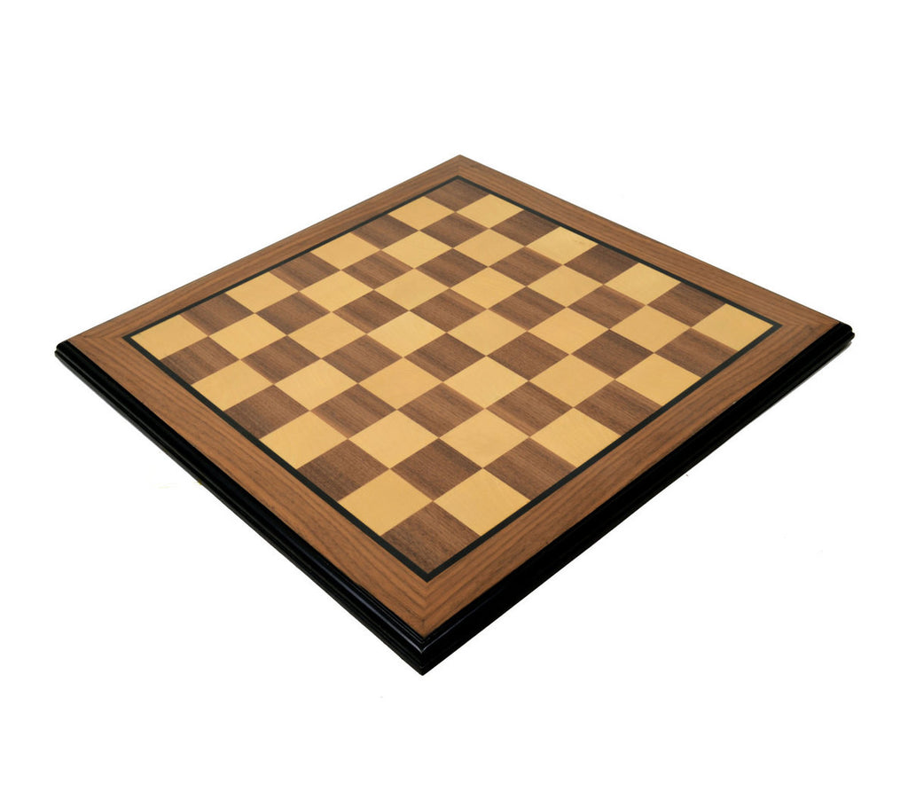 Walnut & Maple Chess Board with 1.75" Squares